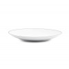 PLAT BORD WIT ZWART 26.5cm BONBISTRO