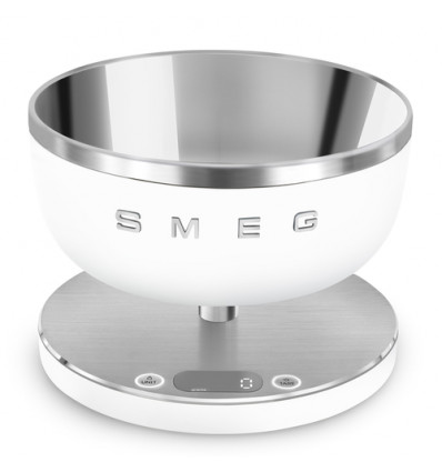 KEUKENWEEGSCHAAL SMEG WIT MAT KSC01WHMWW