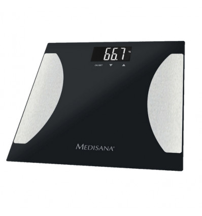 PERSONEN WEEGSCHAAL BS475 MEDISANA BMI 180kg/100gr,10geheugens,vet&bot-massa