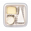 KAASDOOS AMUSE+ LARGE SAND TRITAN BEWAARDOOS 24x24x9.6cm KAASAFFINEUR VAN TRICHT