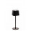 TAFELLAMP MALTA ZWART OPLAADB LED LAMP DIMBAAR D9xH21cm