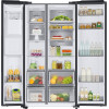 SIDE-SIDE/KOELK RS68A884CB1/EF SAMSUNG ZWART, 5jaar WB | Plaatsing:+65 euro