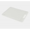 SNIJPLANK 25x35CM MET HANDGREEP WIT POLYETHYLEEN