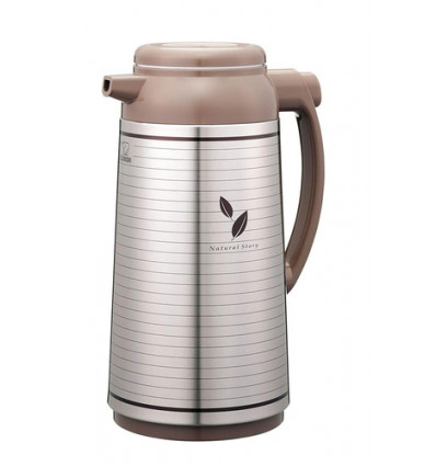 THERMOS 1.6L AFFB SATIN LEAF ZOJIRUSHI AFFB-16XT MOKKA ZILVER
