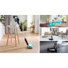 STEELSTOFZUIGER BCS712HYG5 BOSCH AQUA MET AQUAFUNCTIE | 2 BATTERIJEN