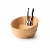 SCHAAL ROND MET NOTENKRAKER 19xH12.5cm RUBBERWOOD CONTINENTA