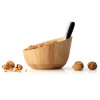SCHAAL ROND MET NOTENKRAKER 19xH12.5cm RUBBERWOOD CONTINENTA