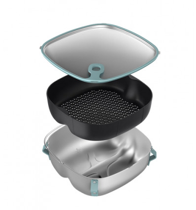 STOOM ROERBAKSET AIRFRYER XXL HD9960 PHILIPS