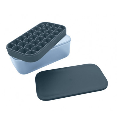 IJSBLOKJESVORM SILICONE MET IJSBAK DOTZ 22.5x12.2cm