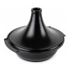 TAGINE 30CM SATIJN ZWART PEUGEOT INDUCTI voor 4 tot 6 personen, 3.1L inhoud