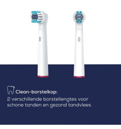 4 TANDBORSTEL BEURER CLEAN WIT OPZETBORSTELS