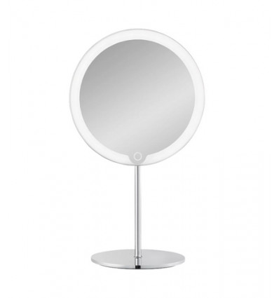 MAKE UP SPIEGEL BLOMUS MODO x5 BLINKED INOX LED