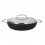 SAUTEUSE 28CM MET INOX DEKSEL 2 HANDVAT. ALU PRO 5 CERAFORCE