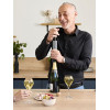 BEWAARPOMP WIJN CHAMPAGNE PRESERVE DUO CARBONE ALU 20CM
