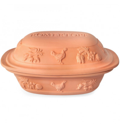 ROMERTOPF 4 PERS. 3L RUSTICO TERRACOTTA Afm L33,5xB25xH18cm