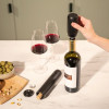 WIJNPOMP VACUVIN OPLAADBAAR + 2 STOPPEN WIJNBEWAARDER WINE SAVER ELECTRISCH