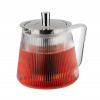 THEEPOT GLAS 800ML RVS FILTER INFUSA GEFU THEEKAN