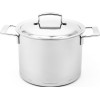 KETEL SILVER 24CM 8L + PASTA-INZET GRATIS DEMEYERE