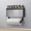 ROLLENHOUDER TANGO 4IN1 INOX METALTEX