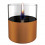 TAFELBRANDER LILLY 10 KOPER GLAS TENDERFLAME