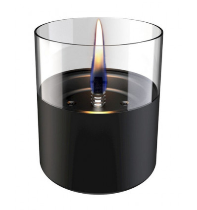 TAFELBRANDER LILLY 10 ZWART GLAS TENDERFLAME