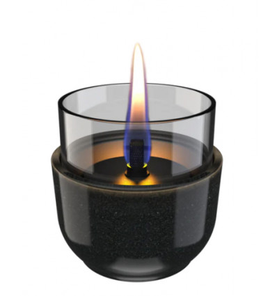 TAFELBRANDER VIOLET 8 PORSELEIN ZWART TENDERFLAME