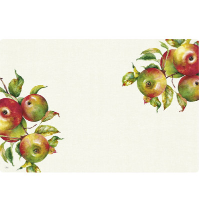 PLACEMAT HOME GROWN APPLES