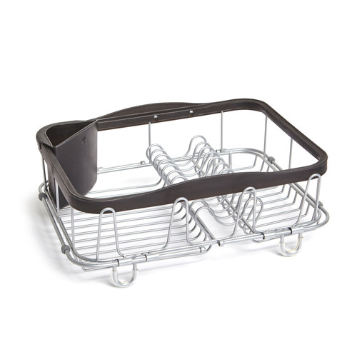 Umbra Sinkin Escurridor de Platos, Regular, Smoke/Nickel