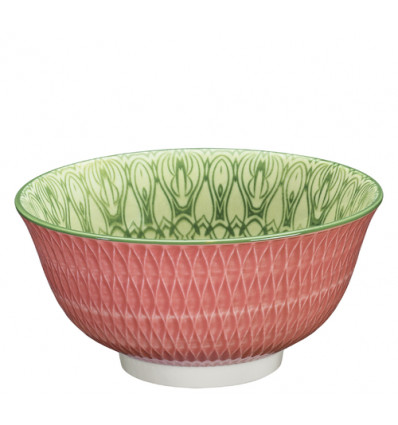 BOWL KOM 15.5cm AMICI RAUTEN ROSA