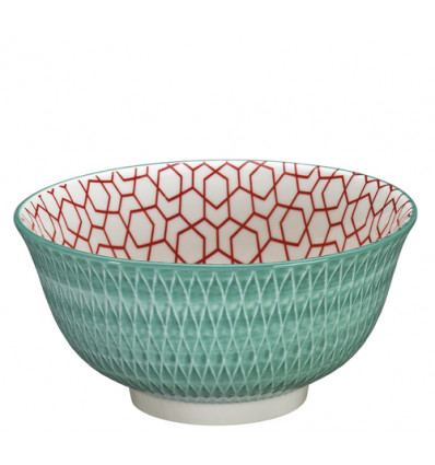 BOWL KOM 15.5cm AMICI RAUTEN TURKIS