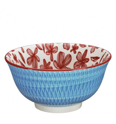 BOWL KOM 15.5cm AMICI RAUTEN BLAU