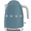Smeg Waterkoker KLF03SBM Storm Blue Matt