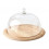 KAASPLANK MET STOLP 33xH19.5cm GUMMIBAUM CONTINENTA