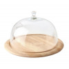 KAASPLANK MET STOLP 33xH19.5cm GUMMIBAUM CONTINENTA