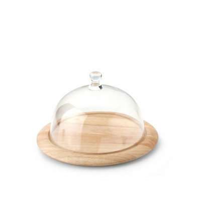 KAASPLANK MET STOLP 26xH16cm GUMMIBAUM CONTINENTA