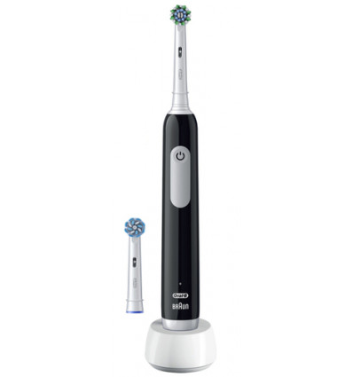 TANDENBORSTEL ORALB PRO1 + 2 BORSTELS poetsdruksensor,40000puls,8800tr,timer