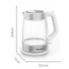WATERKOKER BY6R5130 MOULINEX GLAS 1.7L