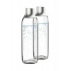 SET 2 FLESSEN 1L SODATRIO GLAS BRITA