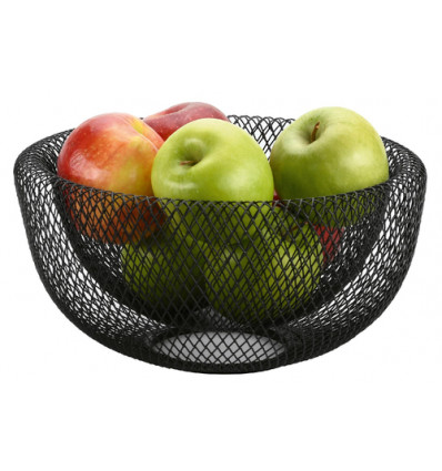 FRUITKORF ZWART 24.5CM KESPER