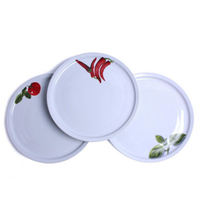 PIZZABORD 30CM DEKOR ASSORTI (per stuk)