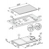 INBOUWKOOKPLAAT KM7373FL MIELE INDUCTIE Facette Nismaat 75cm,plaatsing +50 euro