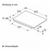 INDUCTIEKOOKPLAAT PIV831HC1E BOSCH Plaatsing: +65 euro