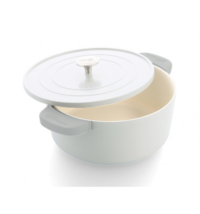 STOOFPOT 26CM DAGELIJKSE KOST PROLINE 5.3L MET AFNEEMBARE SILICONE GREPEN