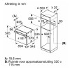 INBOUWOVEN HBG3720B3 BOSCH PYROLYSE 5 Jaar Waarborg, Plaatsing +65 euro