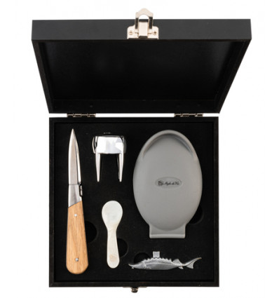 SET: KAVIAAR OESTERS CHAMPAGNE LAGUIOLE LUXURY LINE