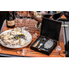 SET: KAVIAAR OESTERS CHAMPAGNE LAGUIOLE LUXURY LINE