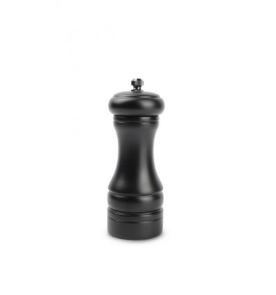 KRUIDENMOLEN ZWART SAVOR 14CM CERAMISCH voor peper, zout en kruiden geschikt