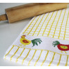 KEUKEN HANDDOEK GEEL KIP 67x50 CHICKEN 100% katoen POLI DRI
