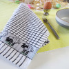 KEUKEN HANDDOEK ZWART SCHAAP 67x50cm 100% katoen POLI DRI