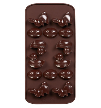 CHOCOLADEVORM SILICONE PASEN